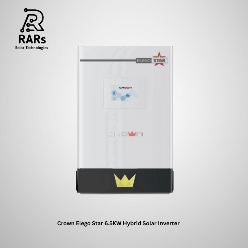 Crown Elego Star 6.5KW Hybrid Solar Inverter