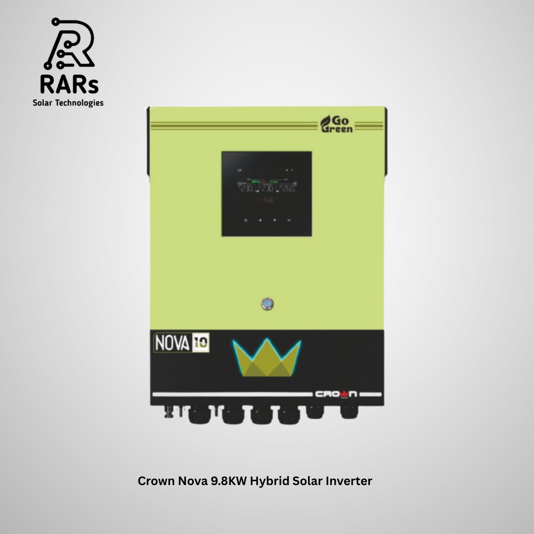 Crown Nova 9.8KW Hybrid Solar Inverter