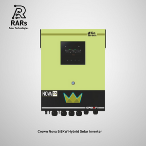 Crown Nova 9.8KW Hybrid Solar Inverter