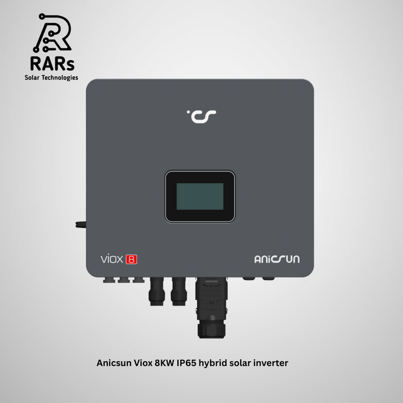Anicsun Viox 8KW IP65 Hybrid Solar Inverter