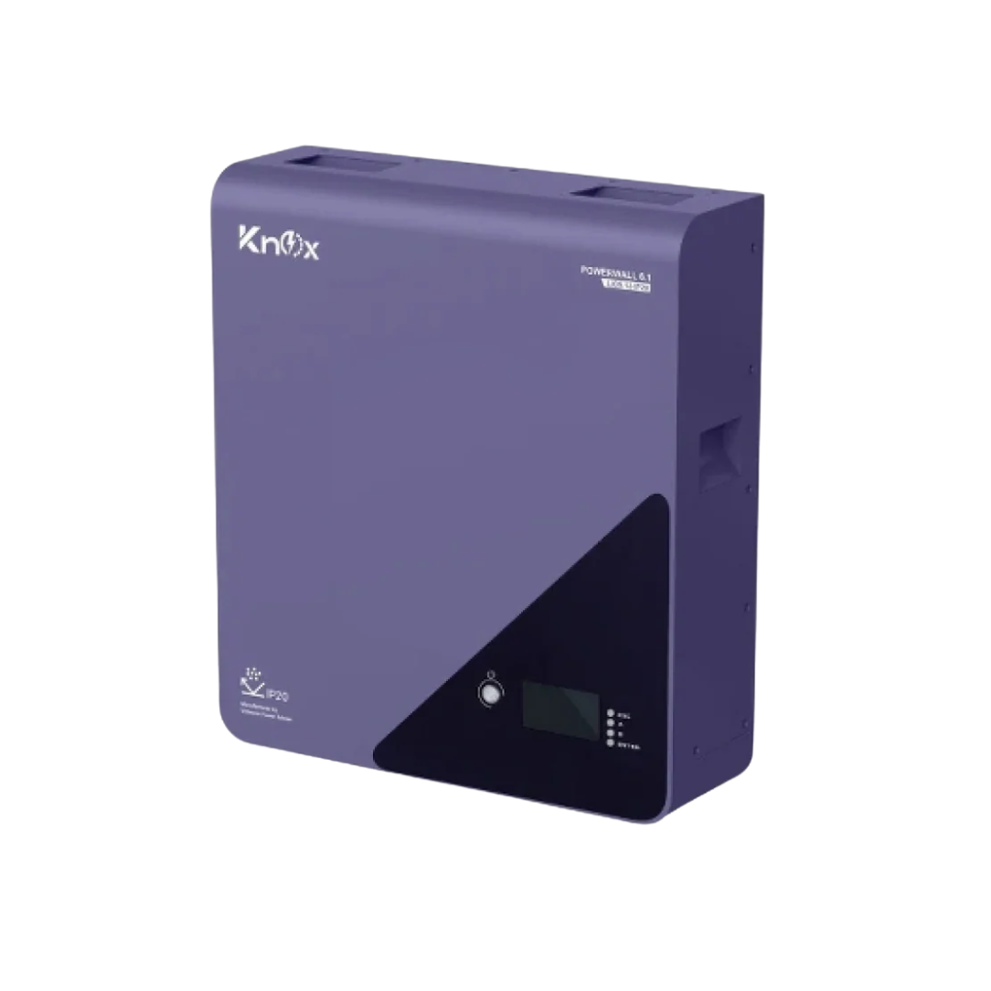 Knox Powerwall 6.1 – 51.2V 100Ah IP20 Lithium Battery