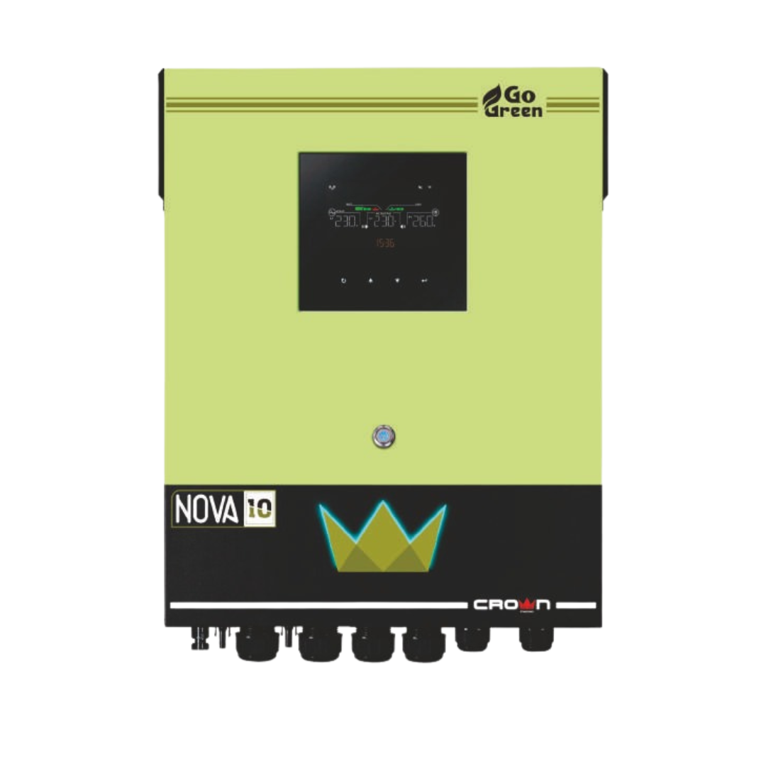 Crown Nova 9.8KW Hybrid Solar Inverter